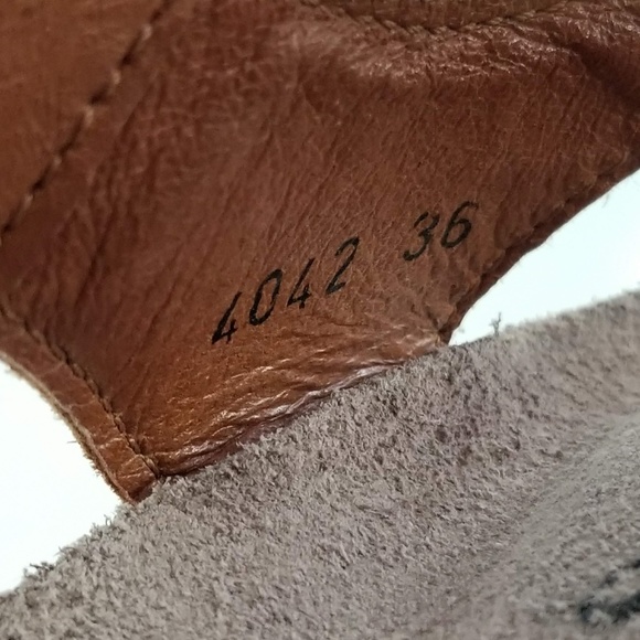 Taos Score Brown Wedge Strap Sandal Open Toe Shoes - Picture 12 of 12